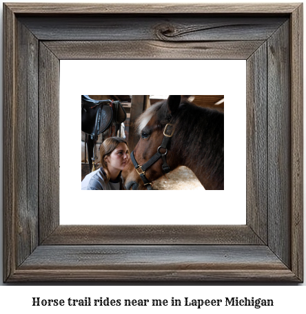 horse trail rides near me in Lapeer, Michigan